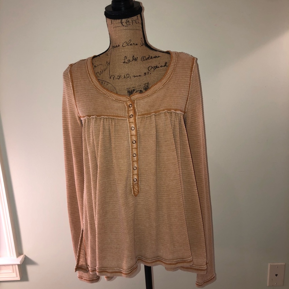 Free People Thermal + Henley